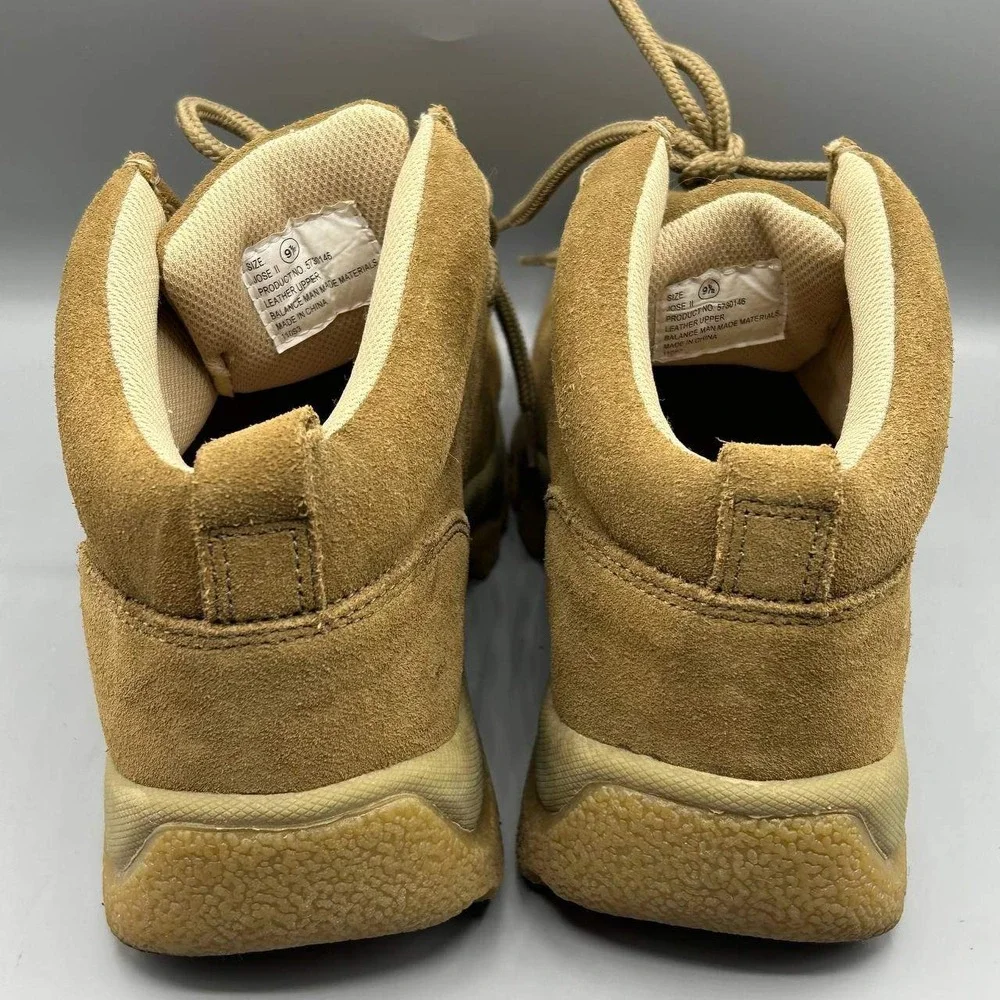 No Boundaries Jose II Chukka Boots Men 9.5‎ Tan Suede Leather Moc Toe 5730146